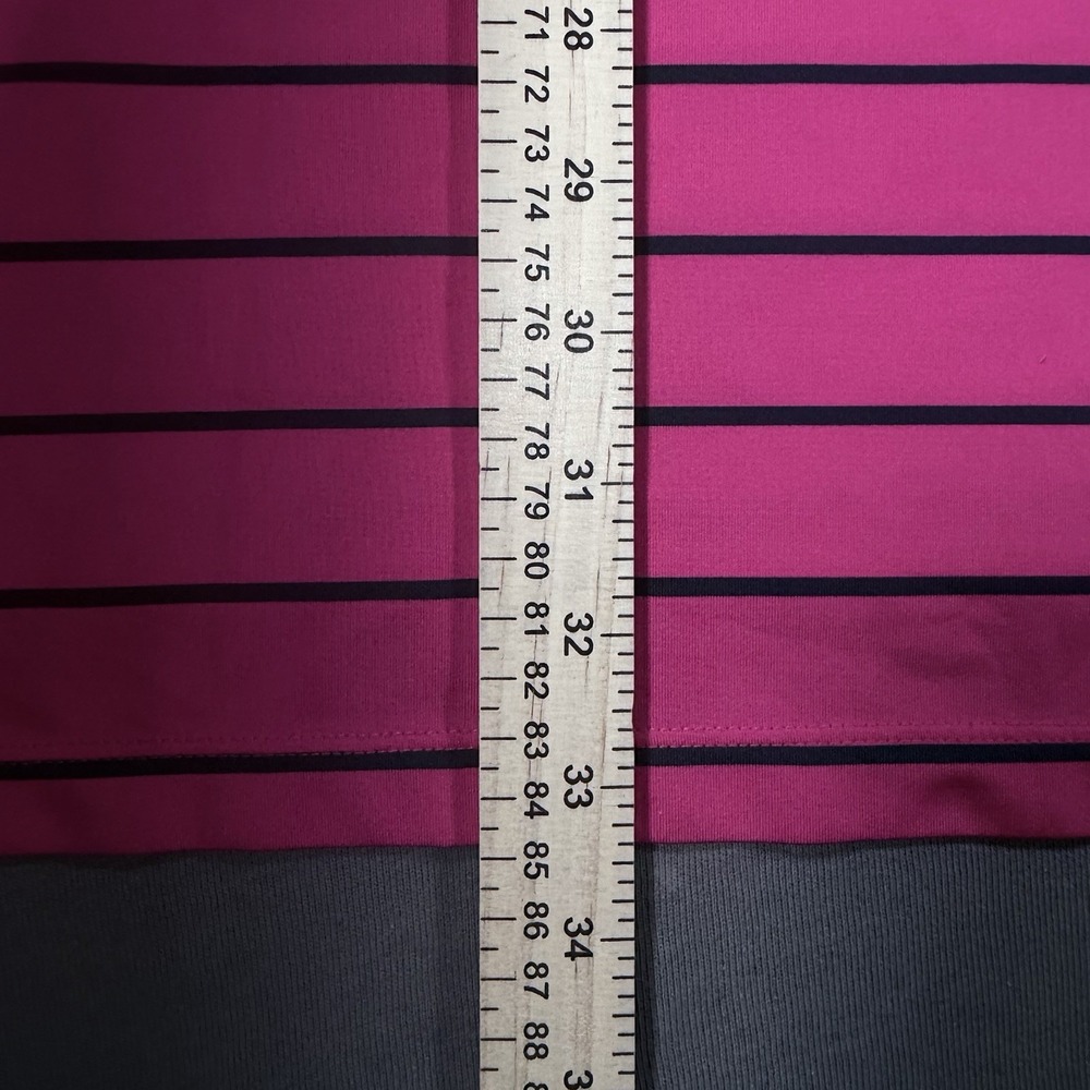 RLX Golf Ralph Lauren Polo Shirt Size XL  Men's Striped Performance F712 Pink - Picture 9 of 10